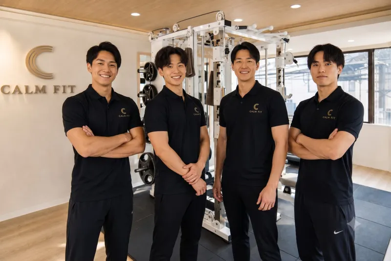 CALM FITのトレーナー